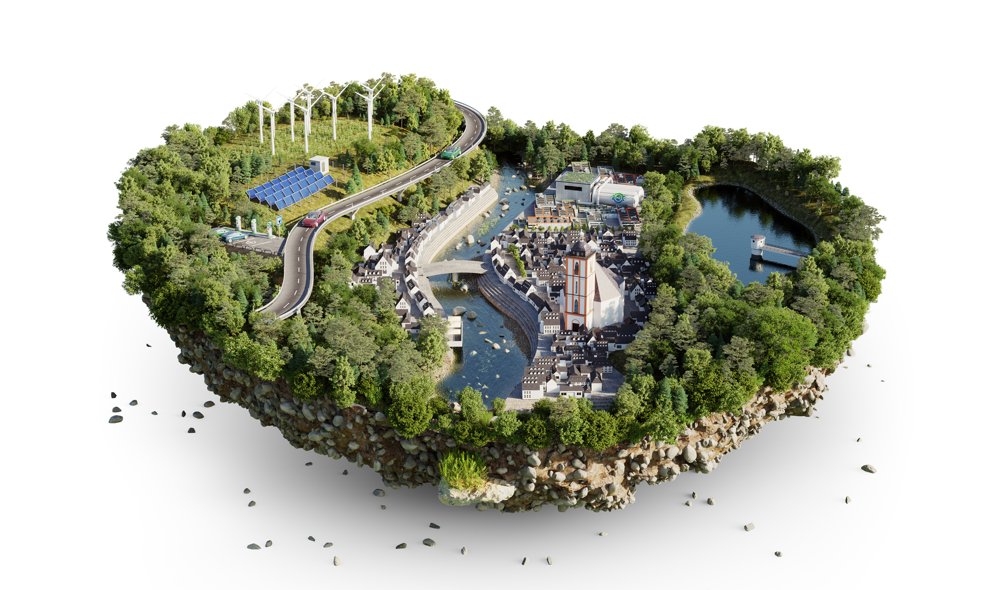 Markeninszenierung durch 3D-Visualisierung mit emotionalem Setting und erzählerischer Bildkomposition